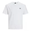 T-shirt Jack & Jones Avec Manches Courtes Et Col Rond Blanc -Passons à la mode masculine ! 118051 153671vt t shirt jack et jones avec manches courtes et col rond blanc 01 600x600