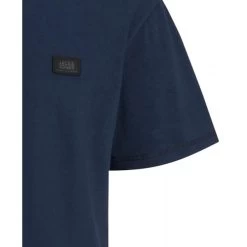 T-shirt Jack & Jones Avec Manches Courtes Et Col Rond Bleu Marine -Passons à la mode masculine ! 118053 153673vt t shirt jack et jones avec manches courtes et col rond bleu marine 03 600x600