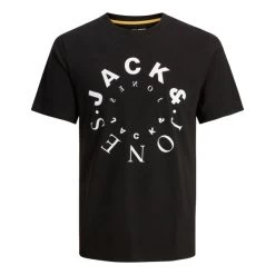 T-shirt Jack & Jones Avec Manches Courtes Et Col Rond Noir