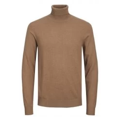 Pull Jack & Jones Et Col Roulé Camel
