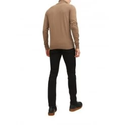 Pull Jack & Jones Et Col Roulé Camel -Passons à la mode masculine ! 118109 153569vt pull jack et jones et col roule camel 03 600x600