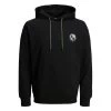 Sweat à Capuche Jack & Jones Et Col à Capuche Noir -Passons à la mode masculine ! 118127 153661vt sweat a capuche jack et jones et col a capuche noir 01 600x600
