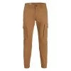 Pantalon Jack & Jones Paul Flake Coton Mélangé Camel