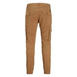 Pantalon Jack & Jones Paul Flake Coton Mélangé Camel -Passons à la mode masculine ! 118161 153560vt pantalon jack et jones paul flake coton melange camel 03 600x600