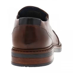 Mocassins Bugatti Marron Cognac à Soufflet élastiqué -Passons à la mode masculine ! 118289 20162ch mocassins bugatti marron cognac a soufflet elastique 04 600x600