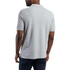 Polo Mise Au Green Avec Manches Courtes Et Col Boutonné Gris -Passons à la mode masculine ! 118575 110099vt 110099vt 03 600x600