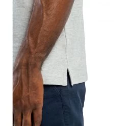 Polo Mise Au Green Avec Manches Courtes Et Col Boutonné Gris -Passons à la mode masculine ! 118575 110099vt 110099vt 05 600x600