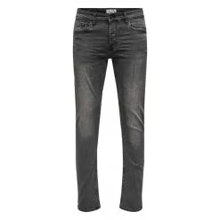 Jean Only&Sons Loom Slim Coton Anthracite