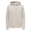 Sweat Only&Sons Avec Manches Longues Et Col à Capuche écru -Passons à la mode masculine ! 118687 156180vt sweat onlyetsons avec manches longues et col a capuche ecru 01 600x600