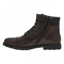 Bottines Bugatti Marron Anthracite à Talon Décroché Bas Et Zip Latéral -Passons à la mode masculine ! 118951 20156ch bottines bugatti marron anthracite a talon decroche bas et zip lateral 03 600x600