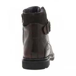 Bottines Bugatti Marron Anthracite à Talon Décroché Bas Et Zip Latéral -Passons à la mode masculine ! 118951 20156ch bottines bugatti marron anthracite a talon decroche bas et zip lateral 04 600x600