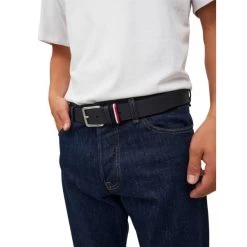 JACK&JONES Premium Ceinture Premium Cuir De Vache Bleu Marine -Passons à la mode masculine ! 119028 156353vt ceinture premium cuir de vache bleu marine 04 600x600