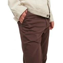 JACK&JONES Premium Pantalon Premium Marco Bowie En Coton Marron -Passons à la mode masculine ! 119049 156303vt pantalon premium marco bowie en coton marron 07 600x600