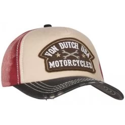 Casquette Von Dutch En Coton Multicolore Tricolore