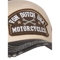 Casquette Von Dutch En Coton Multicolore Tricolore -Passons à la mode masculine ! 119100 157067vt casquette von dutch en coton multicolore tricolore 03 600x600
