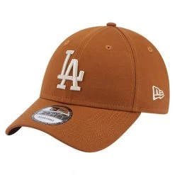 Casquette New Era Coton Camel