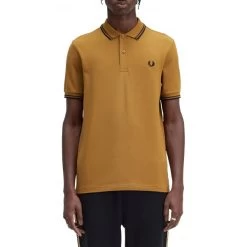 Polo Fred Perry En Maille Piquée Beige -Passons à la mode masculine ! 120556 154638vt polo fred perry en maille piquee beige 04 600x600