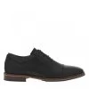 Derbies Bullboxer(H) En Cuir Noires à Talon Décroché Bas Et à Lacets Ronds Bleus
