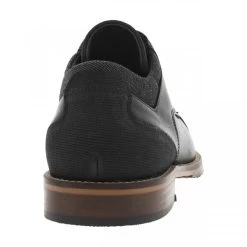 Derbies Bullboxer(H) En Cuir Noires à Talon Décroché Bas Et à Lacets Ronds Bleus -Passons à la mode masculine ! 121433 20330ch derbies bullboxerh en cuir noires a talon decroche bas et a lacets ronds bleus 04 600x600