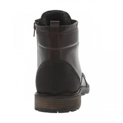 Bottines Bullboxer(H) En Cuir Café à Talon Décroché Bas Marron Et à Lacets -Passons à la mode masculine ! 121439 20336ch bottines bullboxerh en cuir cafe a talon decroche bas marron et a lacets 04 600x600