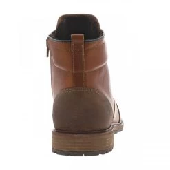 Bottines Bullboxer(H) En Cuir Cognac à Talon Décroché Bas Marron Et à Lacets -Passons à la mode masculine ! 121440 20337ch bottines bullboxerh en cuir cognac a talon decroche bas marron et a lacets 04 600x600