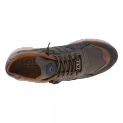 Baskets Running Cetti En Cuir Bronze Avec Inscriptions Sur La Semelle Intermédiaire -Passons à la mode masculine ! 121461 20361ch 20361ch 05 600x600