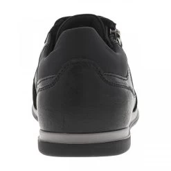 Sneakers Geox En Cuir Noires Et à Zip -Passons à la mode masculine ! 121584 20540ch sneakers geox en cuir noires et a zip 04 600x600