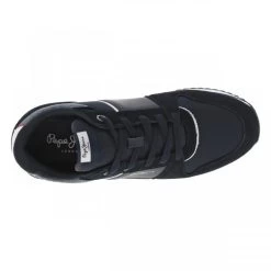 Baskets Running Pepe Jeans Marine Avec Semelle Plate Et Logo De La Marque Printé -Passons à la mode masculine ! 121969 21016ch 21016ch 05 600x600