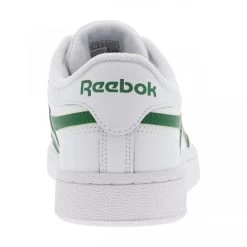 Reebok Baskets Tennis En Cuir Blanc à Lacets Plats Et à Semelle Plate Grainée -Passons à la mode masculine ! 122021 21074ch 21074ch 04 600x600
