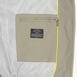Blouson Zippé Hafnium Vert Kaki Avec Manches Longues Et Col Montant -Passons à la mode masculine ! 130506vtpe22 03 600x600