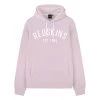 Sweat à Capuche Redskins En Coton Stretch Rose Pâle Floqué