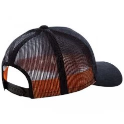 Casquette Von Dutch Noire Bodée En Orange -Passons à la mode masculine ! 131490vtpe22 04 600x600