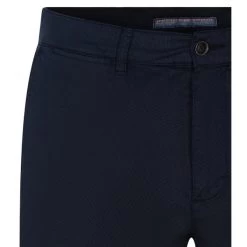 Bermuda Chino Lcdn En Coton Bleu Marine à Imprimé à Point -Passons à la mode masculine ! 132585vtpe22 03 600x600
