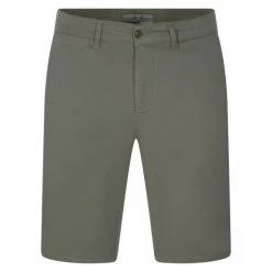 Bermuda Lcdn En Coton Kaki