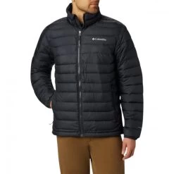 Doudoune Columbia Avec Manches Longues Et Col Montant Noire
