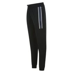 Pantalon De Jogging Boss En Coton Noir Avec Bandes Latérales Colorées -Passons à la mode masculine ! 136205vtah22 03 600x600