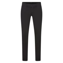 Pantalon Lcdn En Coton Anthracite Effet Nid D'abeille