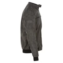 Blouson à Col Motard Avec 4 Poches Zippées Deeluxe Gris -Passons à la mode masculine ! 147118vtpe23 03 600x600