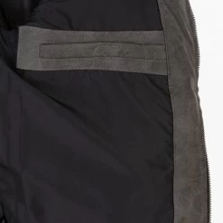 Blouson à Col Motard Avec 4 Poches Zippées Deeluxe Gris -Passons à la mode masculine ! 147118vtpe23 04 600x600