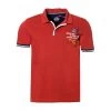 Polo Avec Manches Courtes Et Col Polo Delahaye Coton Rouge -Passons à la mode masculine ! 150089vtpe23 01 600x600
