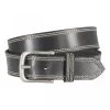 Ceinture Lindenmann Cuir Noire -Passons à la mode masculine ! 152366vtper27 01 600x600