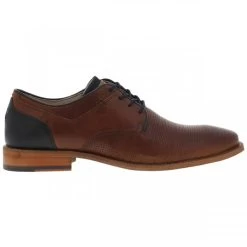 Derbies Bullboxer En Cuir Cognac à Lacets élastiqués
