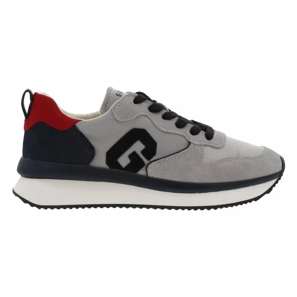 Sneakers Guess En Cuir Gris à Semelle Semi-compensée 3 Sneakers Guess En Cuir Gris à Semelle Semi-compensée