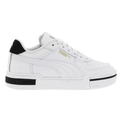 Baskets à Lacets Puma En Cuir De Vachette Blanc