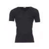 Tee-shirt Eminence Col V En Pur Coton Noir