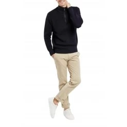 Armor-Lux Pull Col Camionneur Chateaulin Armor Lux 100% Laine Bleu Navy -Passons à la mode masculine ! 21952 104429vt pull col camionneur chateaulin armor lux 100 laine bleu navy 04 600x600