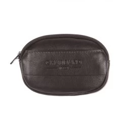 Porte-monnaie Ovale Chabrand En Cuir Noir