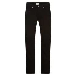 Jean Slim Redman Fredo En Coton Noir à 5 Poches