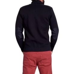 Armor-Lux Cardigan Zippé Noir Armor Lux Carnac -Passons à la mode masculine ! 7282 105707vt cardigan zippe noir armor lux carnac 03 600x600