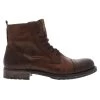 Boots Hautes Jack & Jones JFW Russel Marron Foncé à Effet Usé -Passons à la mode masculine ! 7618chper27 01 600x600